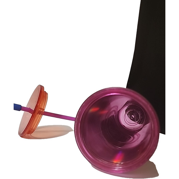 Starbucks 2024 Summer Butterfly Silicone Straw Topper Venti Cold Cup - Picture 8 of 9